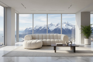 Frazier Sofa with Left Chaise - Taupe Fleck