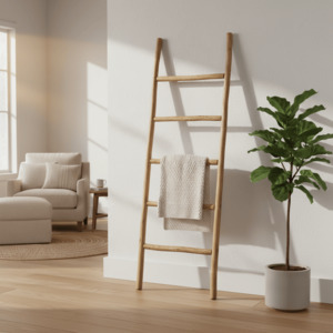 Large Rustic Ladder – Natural