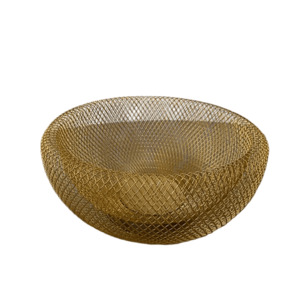 Home Decor: Luma Fruit Bowl - Gold
