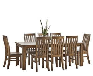 Dining: Rustic Country Dining Suite - 8 Seater