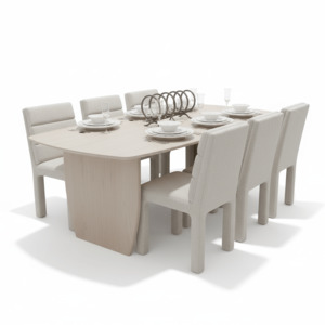 Dining: Quantum Dining Suite - 6 Seater