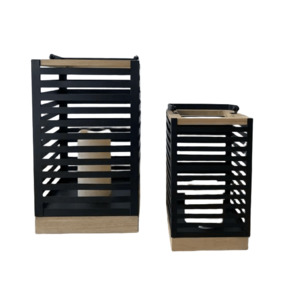 Candle Holders: Silhouette Urban Pad Hurricanes - Set 2