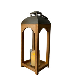 Silhouette Lake House Hurricane – Small