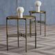 Copper Side Table Set/2