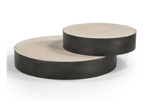 New Arrivals: Avalon Round Layered Coffee Table