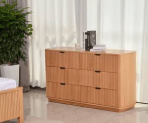 Amsterdam 6 Drawers Dresser