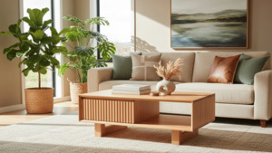 Coffee Table: Amsterdam Coffee Table - Natural