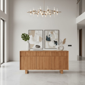 Amsterdam 3 Door & 3 Drawer Buffet Table