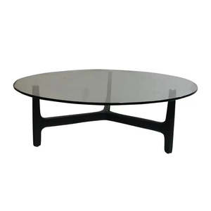 Clearance: Moda Round Coffee Table - Black Stain