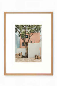 Villa Life Glass Framed Wall Art