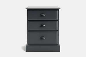 Andorra 3 Drawer Bedside - NZ Made