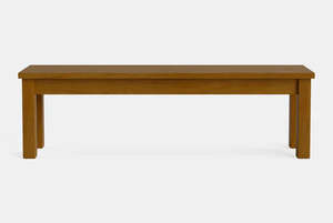 Charlton Solid Bench Seat - NZ Made