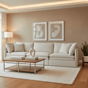 Calais 3 Seater Modular Slip Cover Sofa