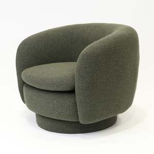 Roko Swivel Armchair – Olive