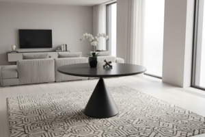 Remi Ceramic Top Round Dining Table
