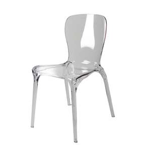 Dining: Mercury Transparent Dining Chair - S/2