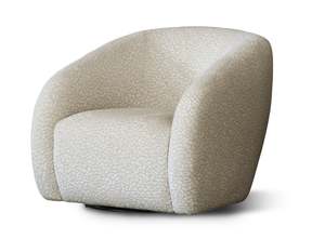 New Arrivals: Crown Swivel Chair - Taupe/Natural