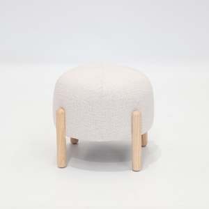 Caprice Cream Stool - Cream
