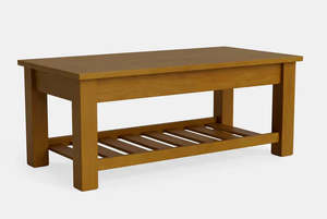 Coffee Table: Charlton Coffee Table with Rack