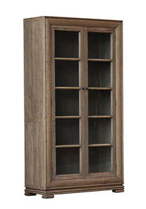 Wall Units Display Cabinets: Homestead 2 Door Wall Unit - Reclaimed Oak