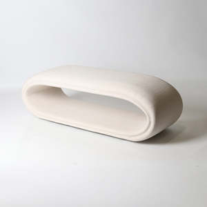 Orbit Bench Seat in Turtledove