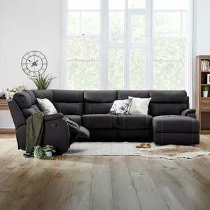 Recliner Lounge Suites: Porter Corner Recliner Lounge Suite with Sofabed