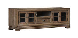 Entertainment Units: Homestead Entertainment /TV Cabinet - Reclaimed Oak