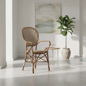 SIKA Originals Rossini Rattan Armchair - Antique