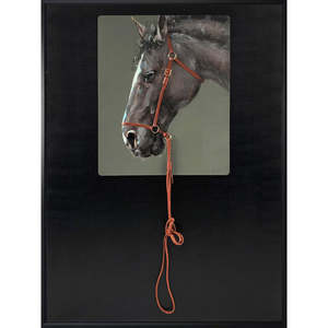 New Arrivals: Brown Horse With Reins Canvas