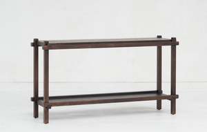 Hall Console Tables: Wentworth Hall Table - Antique Walnut