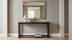 Hall Console Tables: Coventry Hall Table - Antique Walnut