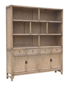 Wall Units Display Cabinets: Lotus & Jade Display Unit - Reclaimed Pine