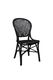 SIKA Originals Rossini Rattan Side Chair - Black
