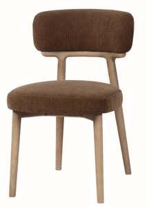 Willow Dining Chair - Moss wood Linen