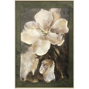 The Gilded Magnolia Framed Canvas