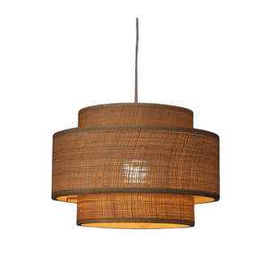 Chandelier Ceiling Light: Handcrafted Bamboo Pendant 1 - Natural