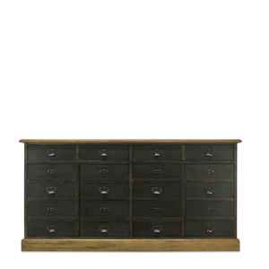 Furniture: Apothecary Multi-Drawer Sideboard | Smokehouse Distress