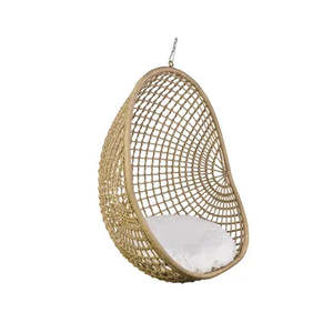 Outdoor Furniture: Hanging Pod Chair – Natural Check