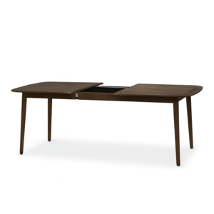 Dining: Fara Extendable Dining Table – Brown Oak