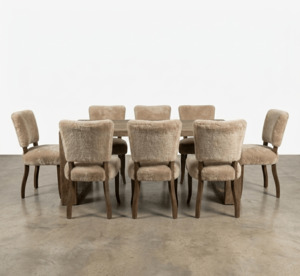 Dining: Harvest Reclaimed Elm Dining Suite - 8 Seater