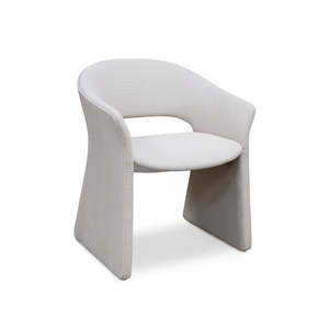 The Petra Chair - Soft Textured Ivory