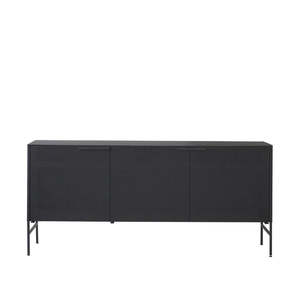 KRISTINA DAM Grid Sideboard - Black Steel