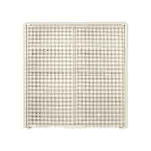 KRISTINA DAM Grid Wall Cabinet - Beige Steel