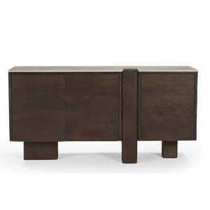 Munoz Sideboard with Stone Top – Walnut