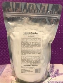 MSM ORGANIC SULPHUR- 500 GRAMS PACK - Online Health