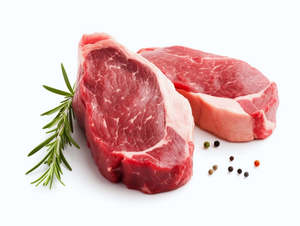 Beef: Angus Beef Sirloin Steaks 2x250g