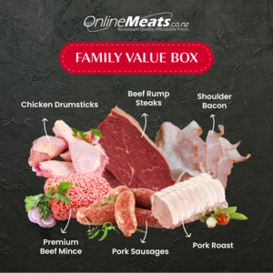 Meat Boxes: Family/ Whaanau Value Box