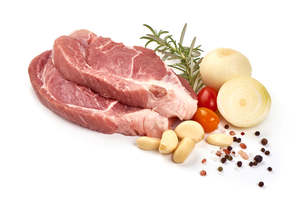 Pork Cuts Mince Ribs: Pork Scotch Steaks 4x250g