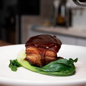 La Fermiere BBQ Bourbon Glazed Pork Belly