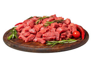 Angus Premium Diced Beef 500g